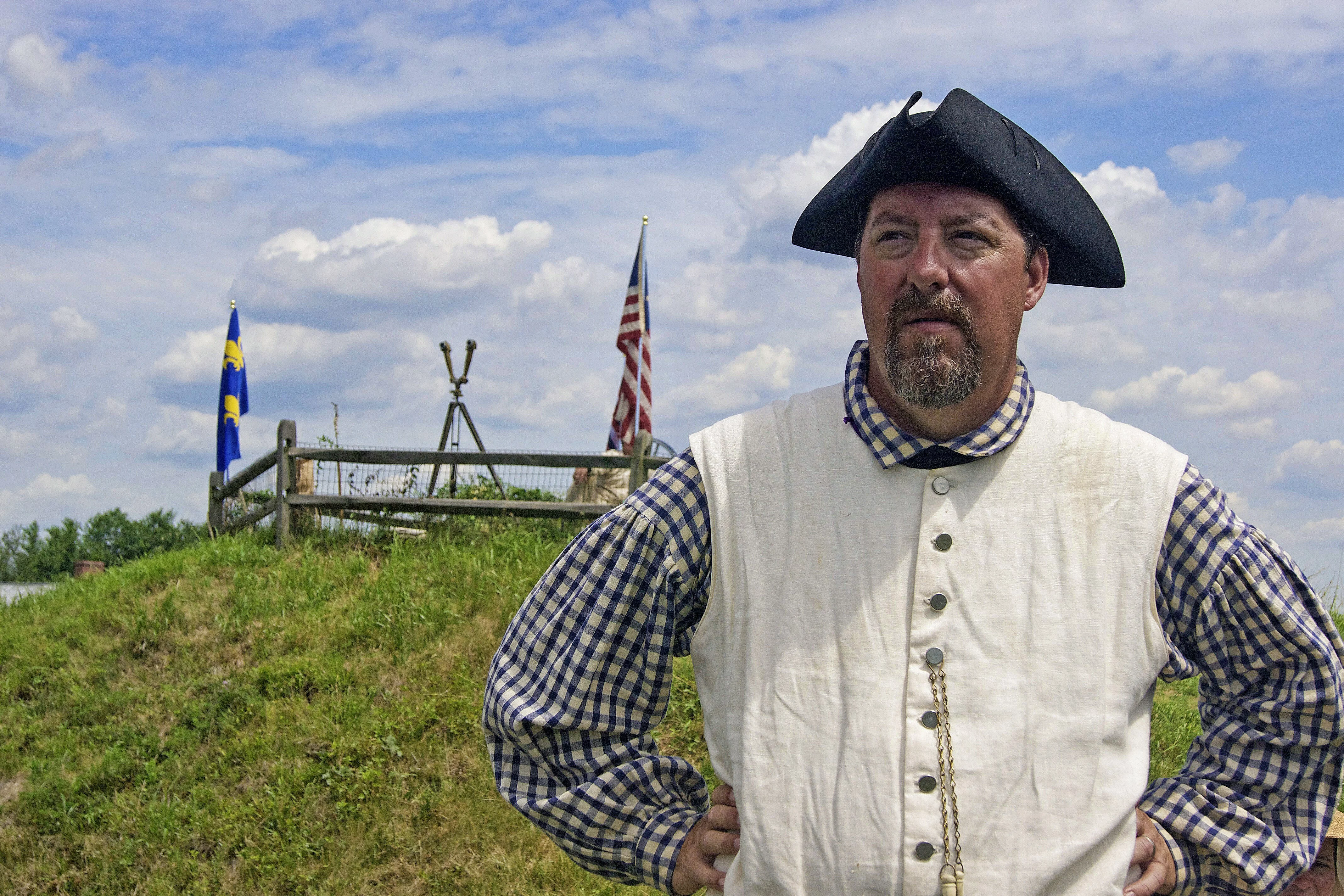 Captain Steve Rote at Fort Mifflin